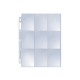 Ultra Pro 100 feuilles de classeur 9 emplacements