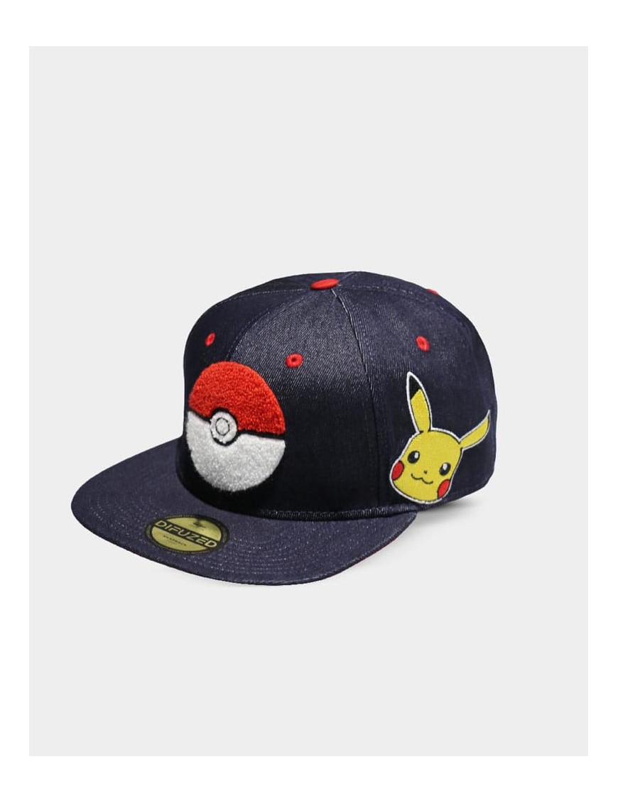 Casquette Pokémon Denim Snapback